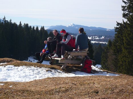 2011-02 Lamoura détail de la sortie
