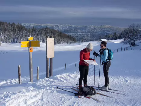 2014-01 Lamoura détail de la sortie