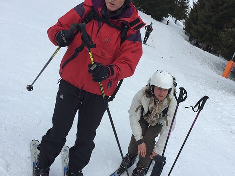 2017-03 Les Saisies Florence LP, détail sortie