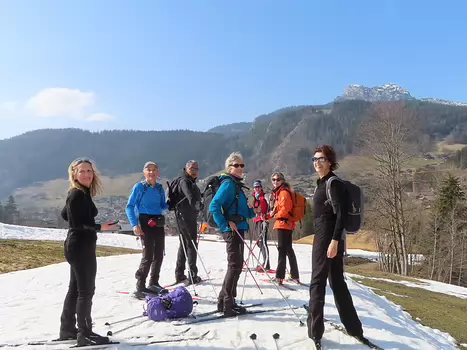 2022-03 Le Grand-Bornand Jean-Louis M, détail sortie