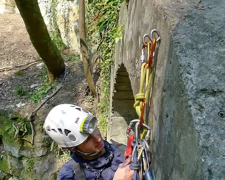 Méry spéléodrome 06 L'apprentissage sur un lieu 