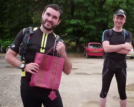 PXL000 C'est une sortie un peu spéciale ce dimanche. Arnaud a sorti son plus beau sac de trail!