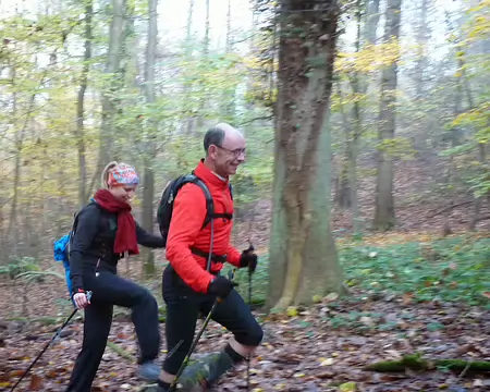 PXL004 Les traileurs ont du mal à ne pas courir...pour suivre Michel...qui marche.
