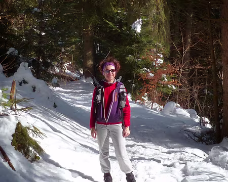 PXL004 Il y a 2 ans, nous avions eu le temps de faire une petit reco, au soleil. Cette année, le WE était très très mal parti, avec 'd'abondantes chutes de neige'...