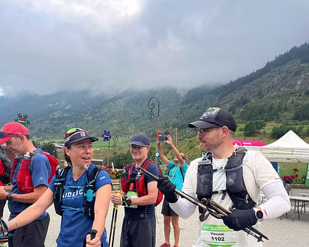 Départ du trail vert Barbara Jeffrey Vincent M Départ du trail vert Barbara Jeffrey Vincent M