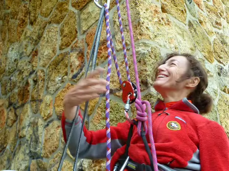 2014-05 Viaduc des Fauvettes Véronique M, détail sortie