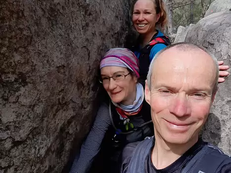 2022-04 Fontainebleau Olivier B, détail sortie