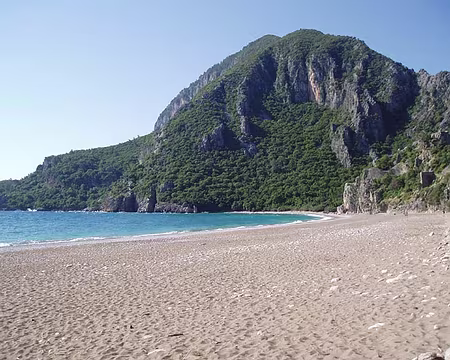 018 La plage à Olympos.
