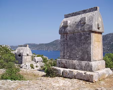 043 Tombeaux lyciens à Kalekoy.