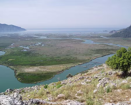 092 L'estuaire de la rivière de Dalyan.