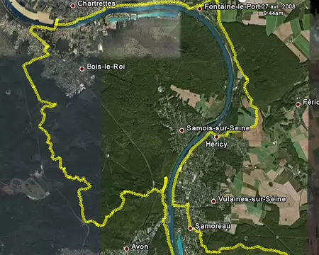 0 52 km au GPS