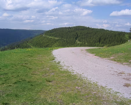 14 Un des rares chemins en balcon
