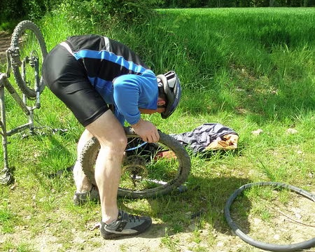 P5080023 Premiere d'une longue série de crevaisons