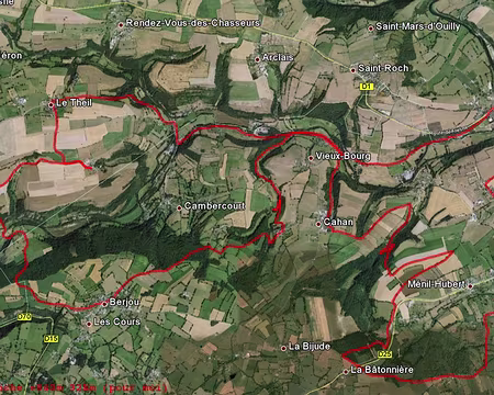 P5090156b Dimanche matin : 840m et 32km (je n'ai pas réalisé la totalité du parcours)