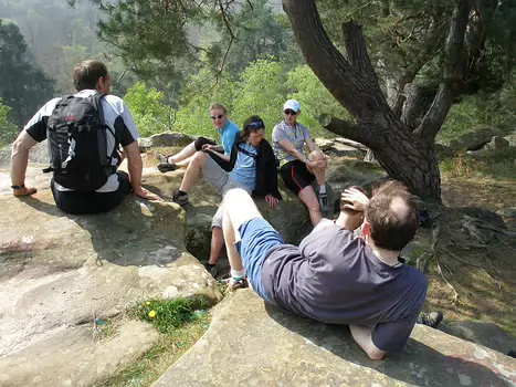 07-04 Fontainebleau détail de la sortie