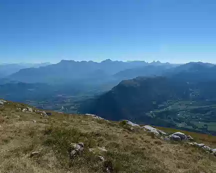 Panorama depuis le pied du Mt Aiguille