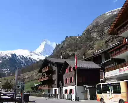 07 Premier contact avec Zermatt.