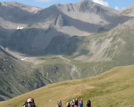 52 22-23 Aout 2009 Dormillouse (1441m) - Prapic(1520m) en AR, par les cols de Fressinières (2782m) et des Terres Blanches (2721m) CAF IdF (RW97 - Céline Falissard)