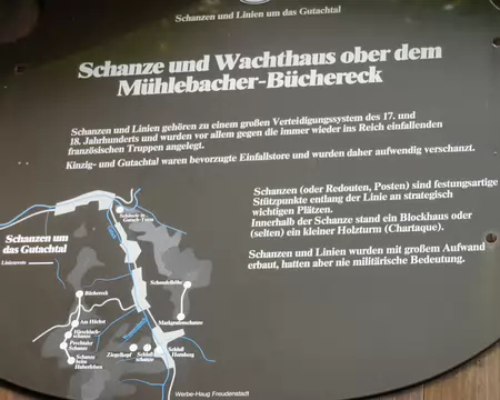 PXL132 Aux 17è et 18è a été construit dans les vallées de la Kinzig et de la Gutach un ensemble de postes de garde, pour protéger le Reich des attaques incessantes des...