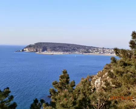 vue arrière sur Morgat vue arrière sur Morgat