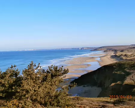 5 avril 2015: de Saint-Hernot à Morgat (hôtel Sainte Marine) 5 avril : de Saint-Hernot à Morgat (hôtel Sainte Marine)