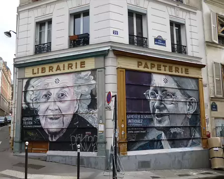 P1060916 Ces deux femmes, le symbole de la Résistance, ont fait leur entrée au Panthéon le 27 mai 2015.