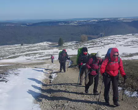 Itinéraire des crêtes Itinéraire des crêtes