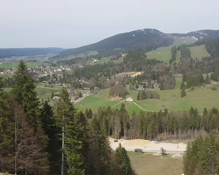 Belvédère des Dappes Belvédère des Dappes. En face c’est la Suisse. À droite le chalet des Tuffes qui appartient au CAF