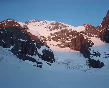 26 premiers rayons de soleil sur la Bernina